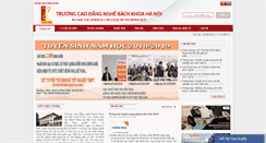 Desktop Screenshot of hactech.edu.vn